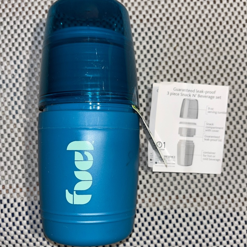 fuel Lunch Container Travel 3 piece Snack N’ Beverage Set